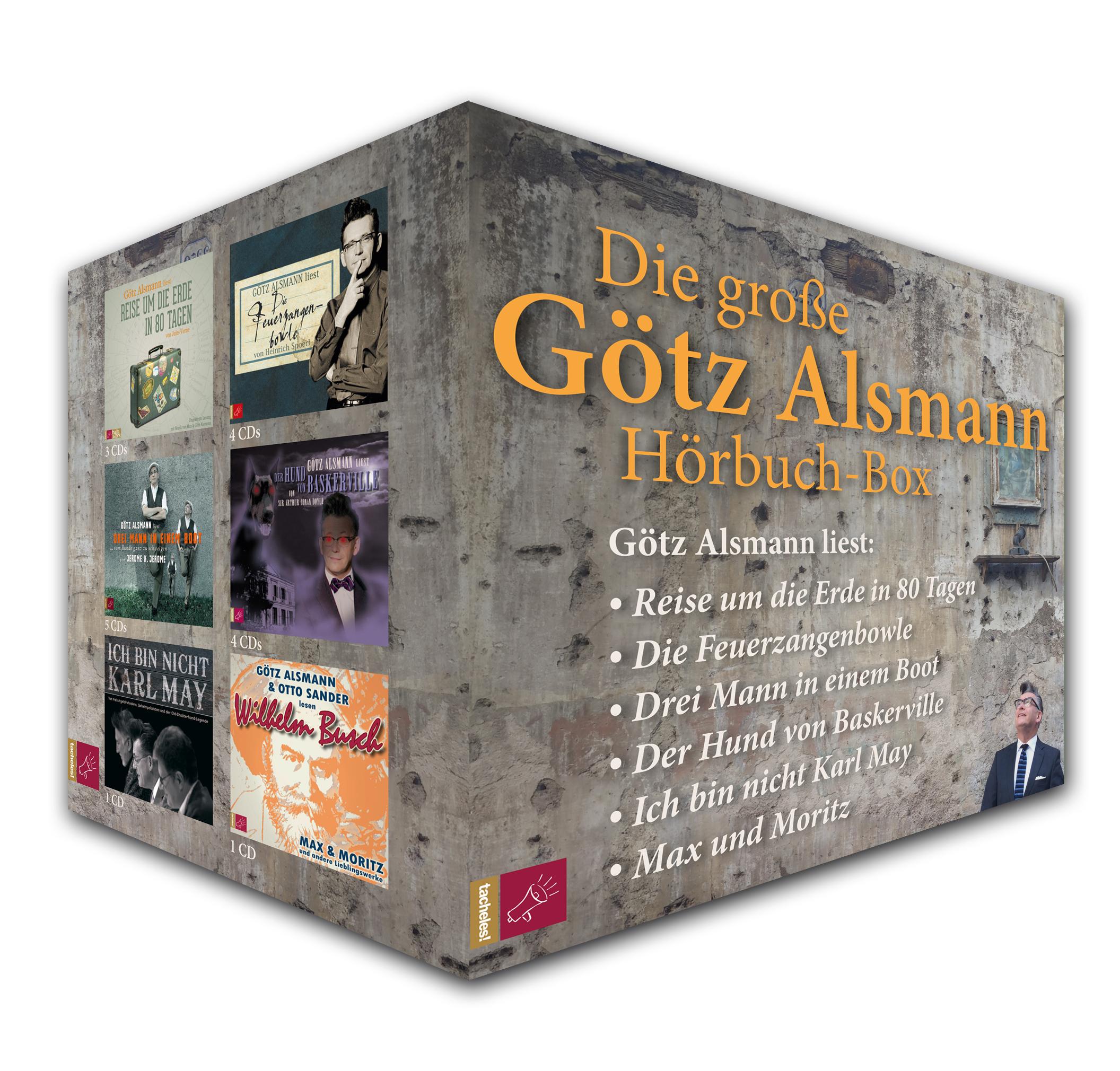 Die große Götz Alsmann Hörbuch-Box